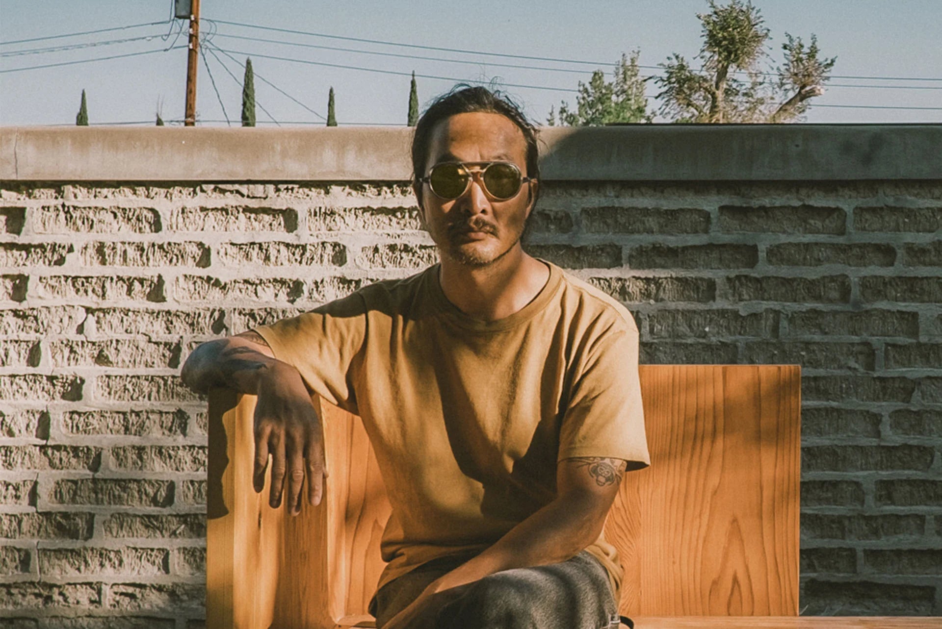 dolomite_slate_brown Ombraz unisex dolomite armless, string sunglasses with cord