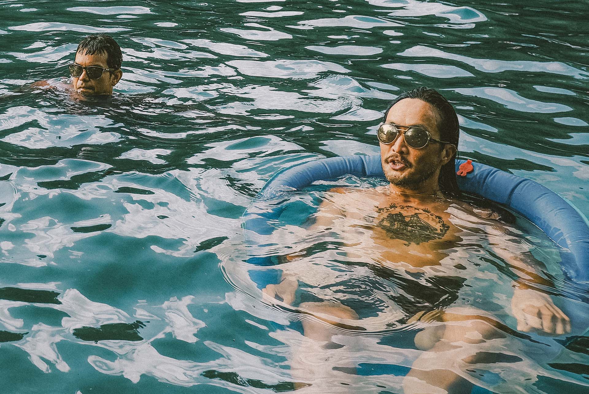 dolomite_slate_brown Ombraz unisex dolomite armless, string sunglasses with cord