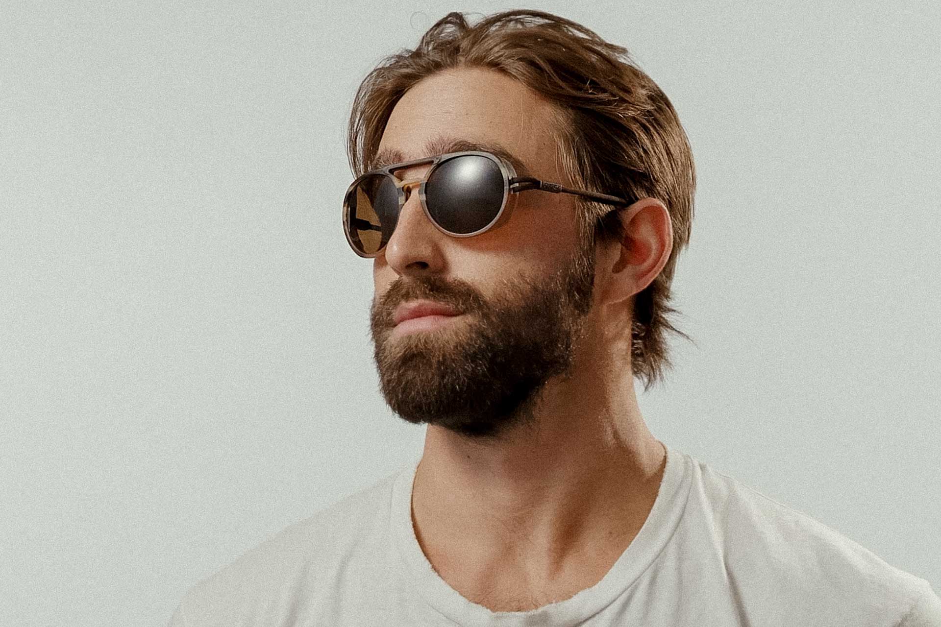 dolomite_slate_brown Ombraz unisex dolomite armless, string sunglasses with cord