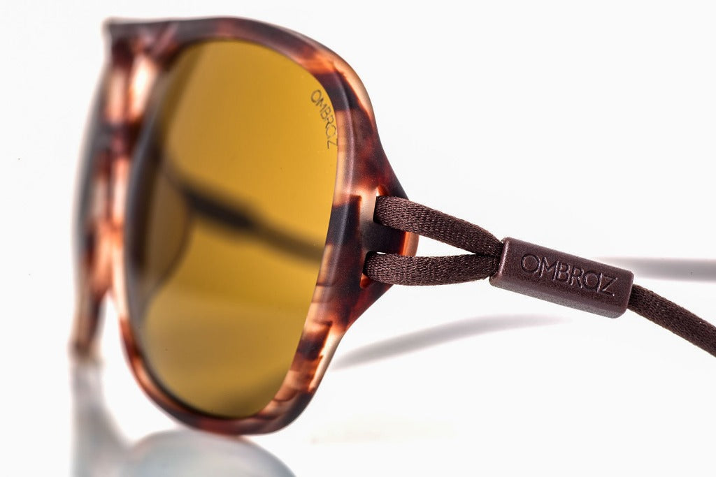 ember_yellow Ombraz leggero ember yellow unisex armless sunglasses with cord
