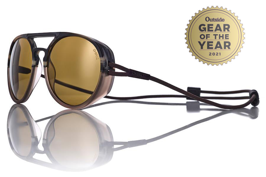 dolomite_slate_yellow Ombraz unisex dolomite armless string sunglasses gear of the year award