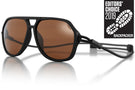 charcoal_brown Ombraz unisex classic armless string sunglasses, Editors' choice award
