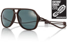 MATTEBROWN_grey Ombraz unisex brown grey classic armless strap sunglasses