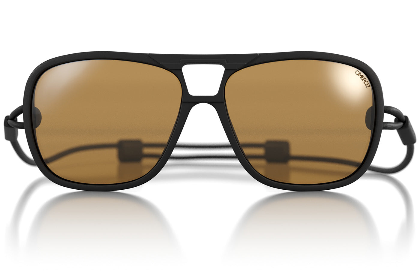 leggero_charcoal_yellow Ombraz unisex leggero charcoal yellow armless rope sunglasses