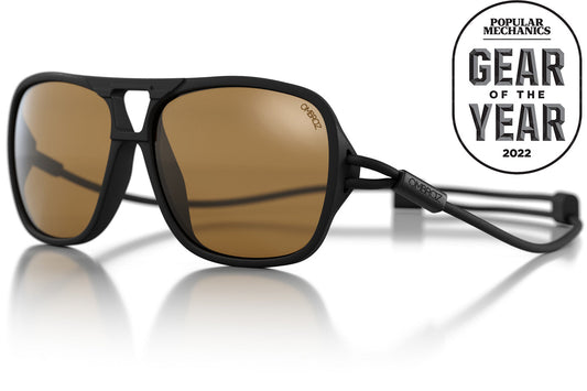 leggero_charcoal_yellow Ombraz unisex leggero charcoal yellow armless rope sunglasses