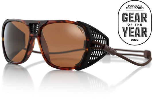 Tortoise_brown_shields Ombraz unisex tortoise brown leggero armless strap sunglasses with visors