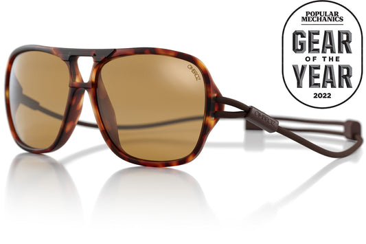 leggero_tortoise_yellow Ombraz unisex leggero tortoise yellow armless strap sunglasses