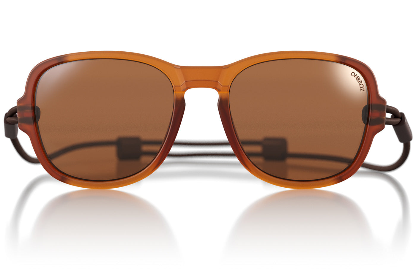 TETON_HONEY_BROWN Ombraz unisex honey yellow armless strap sunglasses