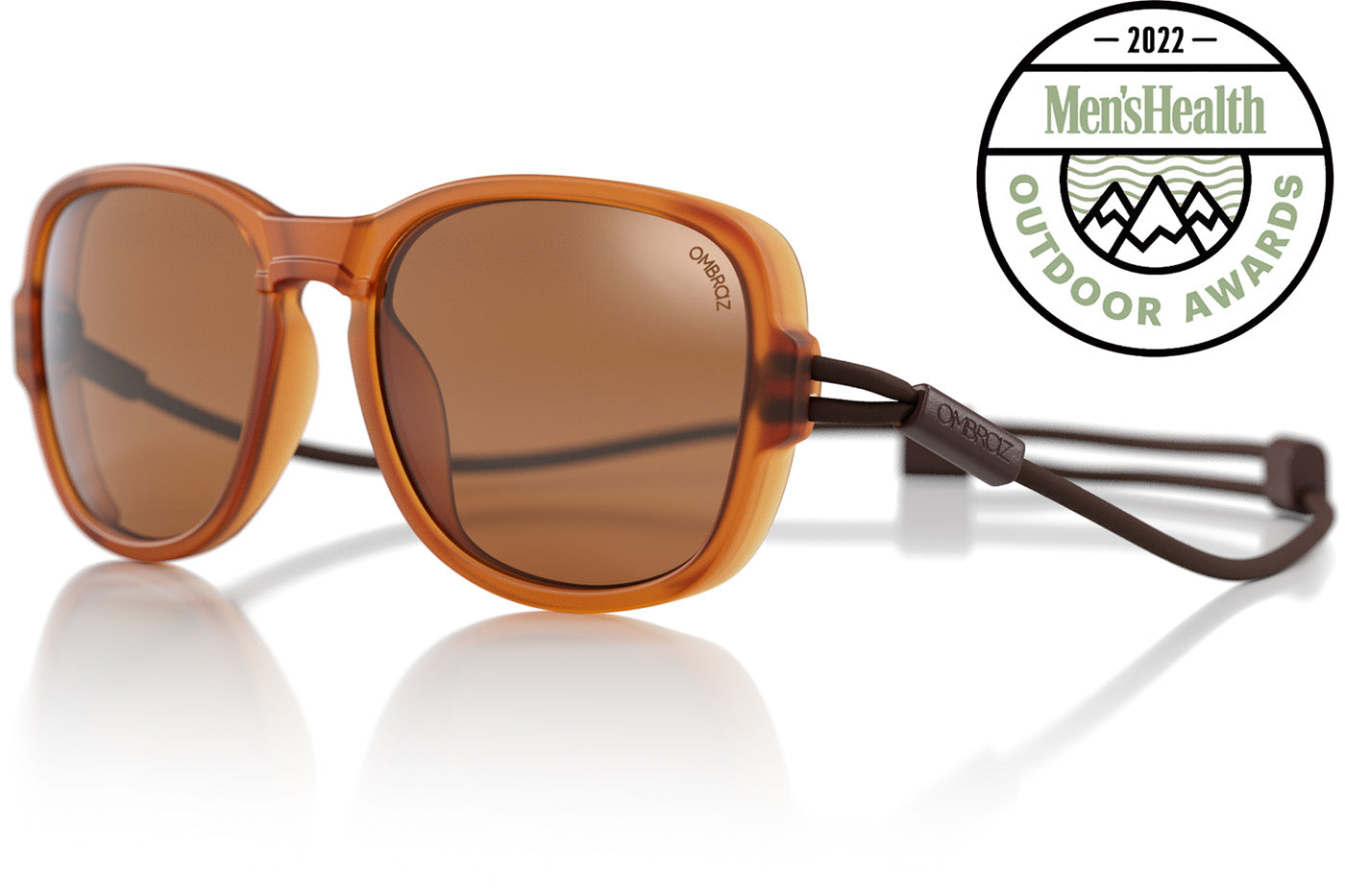 TETON_HONEY_BROWN Ombraz unisex honey yellow armless string sunglasses